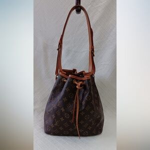 Louis Vuitton Petit Monogram Noe Bucket Bag